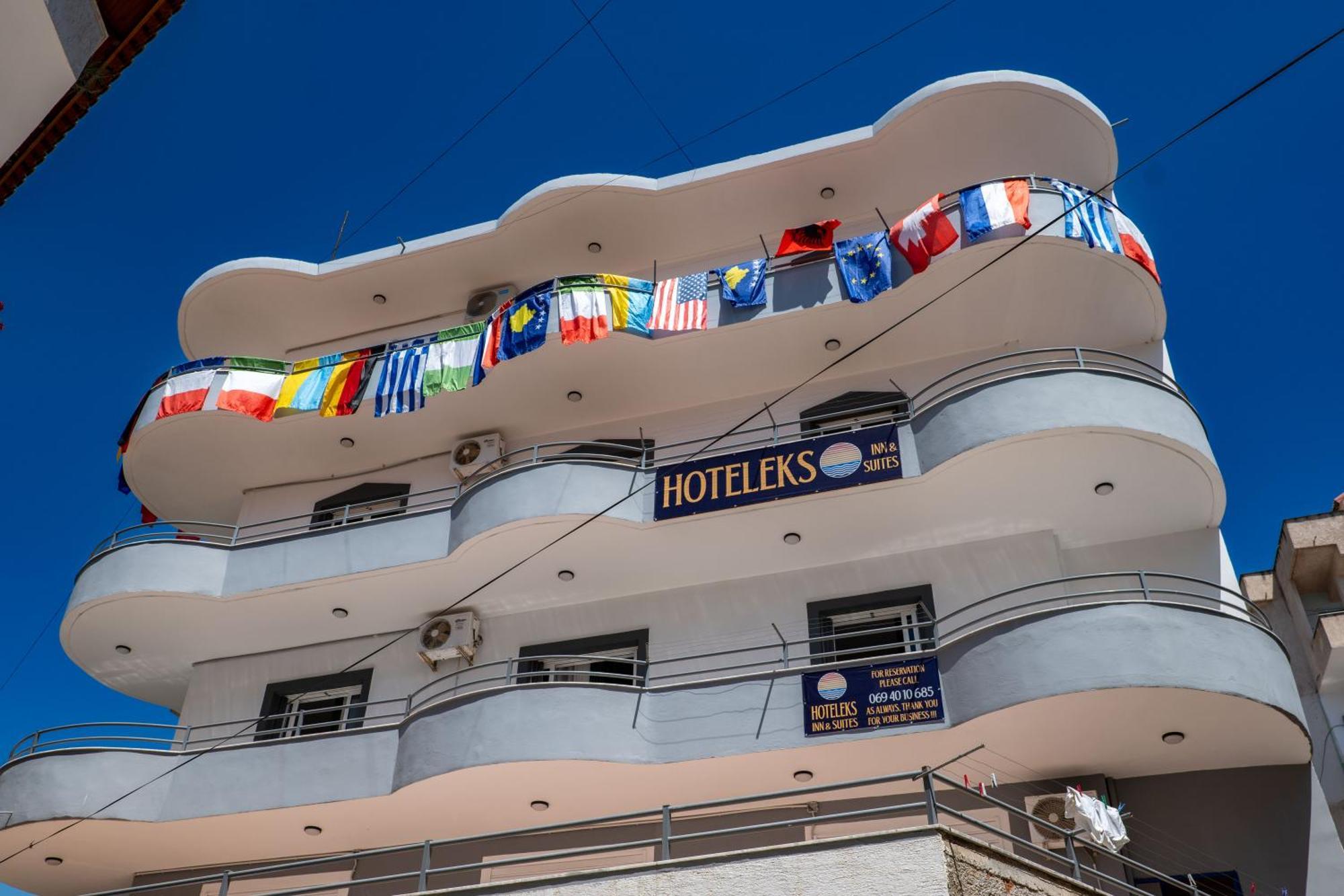 Hoteleks Inn & Suites Sarandë Esterno foto